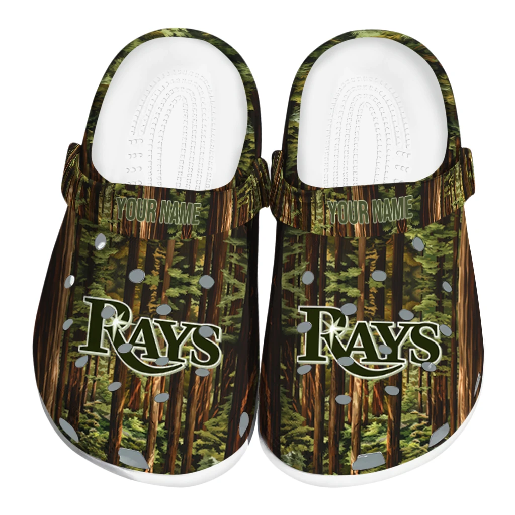 custom tampa bay rays woods forest designs clogs best selling custom tampa bay rays woods forest designs clogs best selling