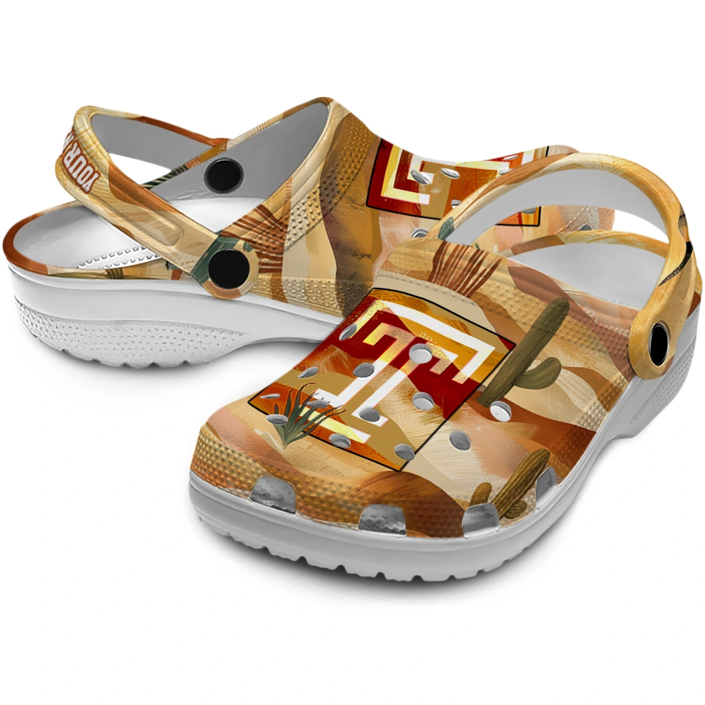 custom temple owls desert layers clogs high quality custom temple owls desert layers clogs high quality