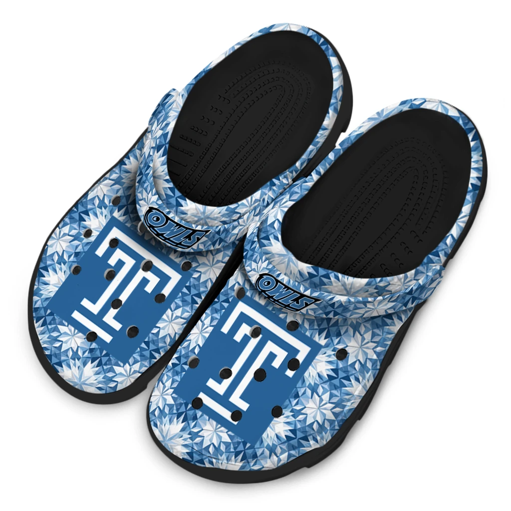 custom temple owls snowflake mosaic clogs latest model custom temple owls snowflake mosaic clogs latest model