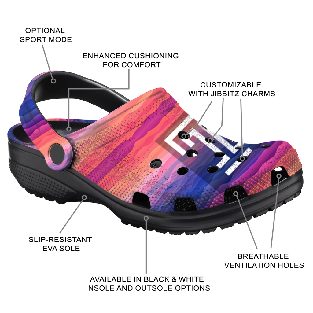 custom temple owls wavy stripes clogs new arrival custom temple owls wavy stripes clogs new arrival