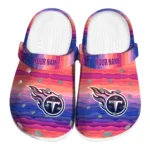 custom tennessee titans wavy stripes clogs best selling
