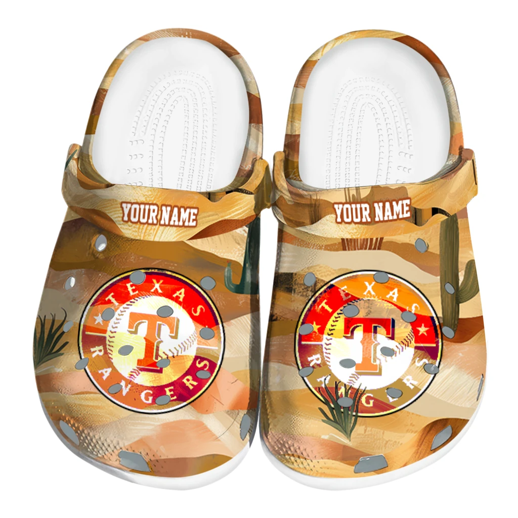 custom texas rangers desert layers clogs best selling custom texas rangers desert layers clogs best selling