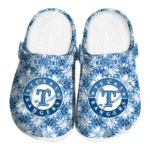 custom texas rangers snowflake mosaic clogs best selling