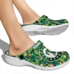 custom texas rangers tropical leaves clogs best selling