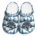 custom texas state bobcats snowy mountains clogs best selling