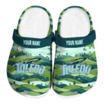 custom toledo rockets hills illustration clogs best selling