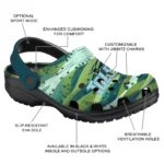 custom toledo rockets hills illustration clogs best selling