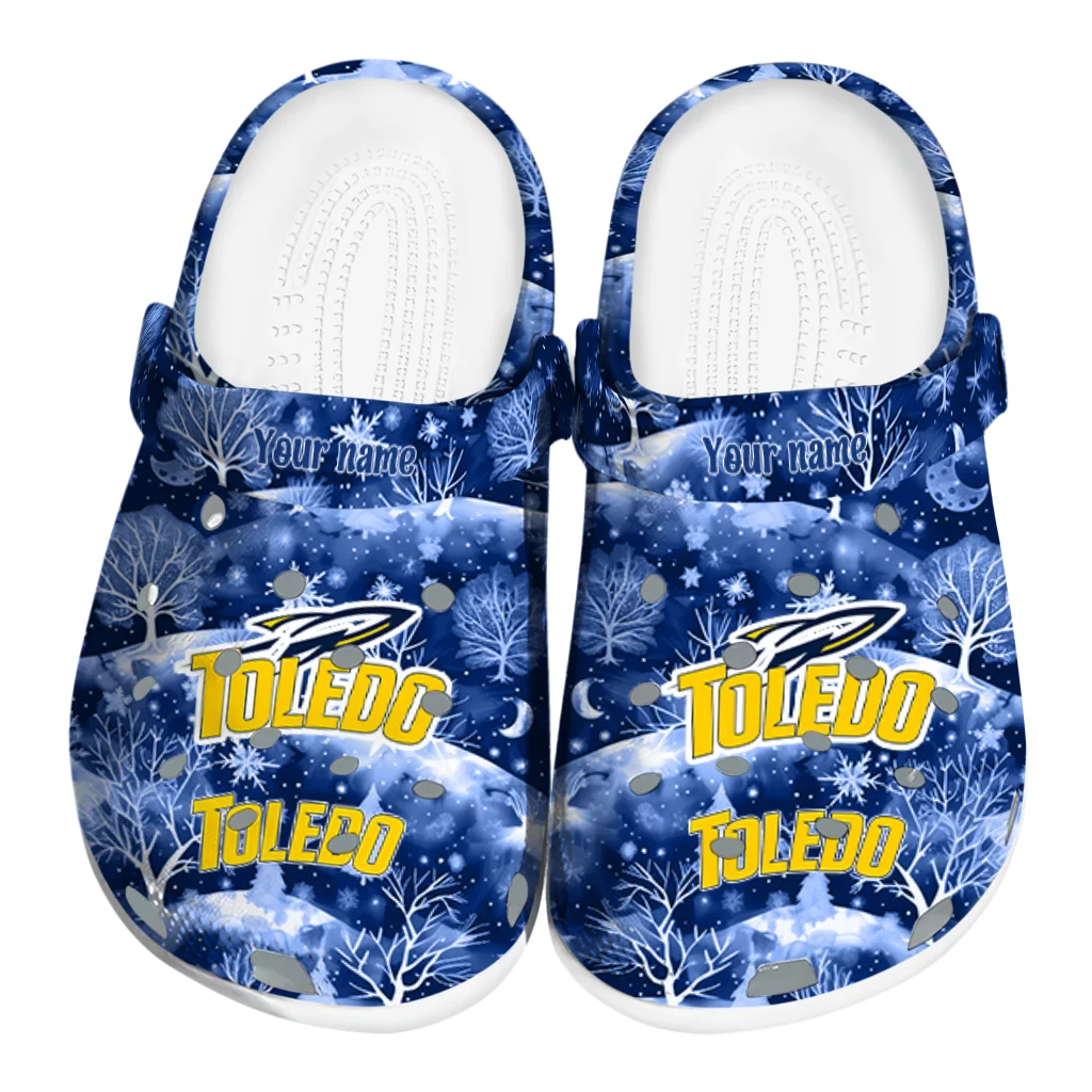 custom toledo rockets snowy hills clogs best selling custom toledo rockets snowy hills clogs best selling