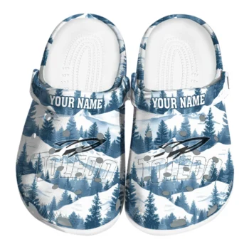 custom toledo rockets snowy mountains clogs best selling