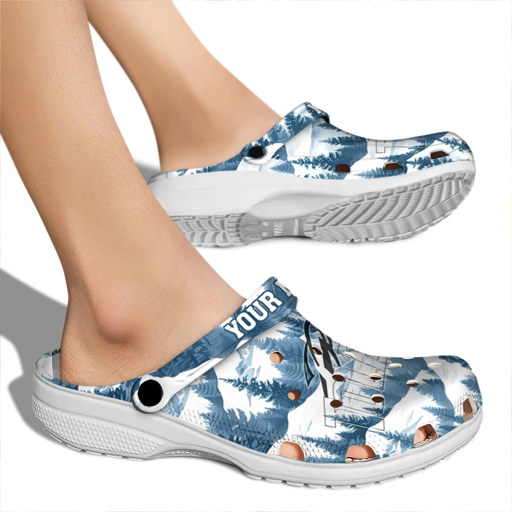 custom toledo rockets snowy mountains clogs fashion forward custom toledo rockets snowy mountains clogs fashion forward