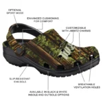 custom toledo rockets woods forest designs clogs best selling