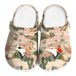 custom toronto blue jays desert cactus pattern clogs best selling