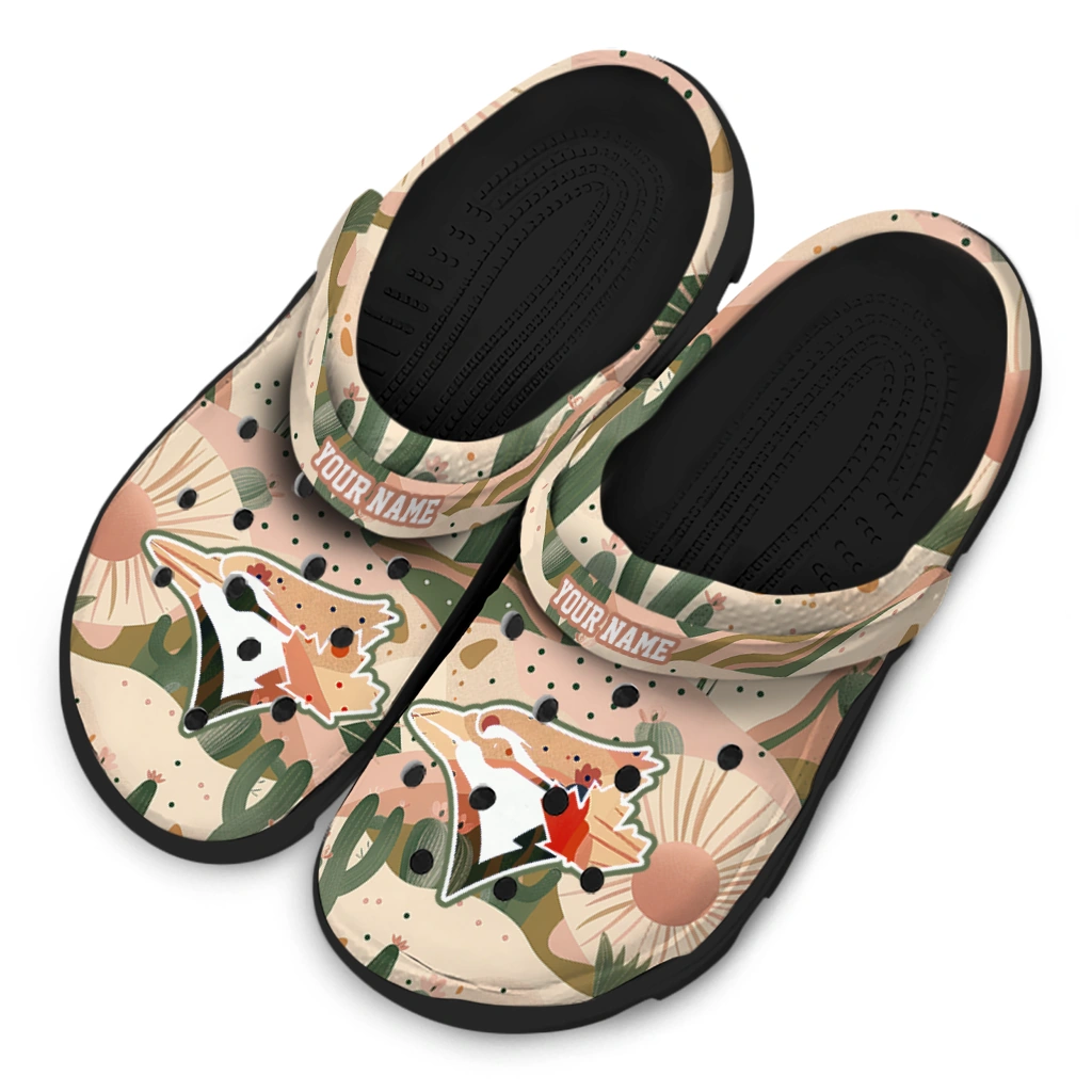 custom toronto blue jays desert cactus pattern clogs latest model custom toronto blue jays desert cactus pattern clogs latest model