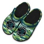 custom toronto raptors hills illustration clogs best selling