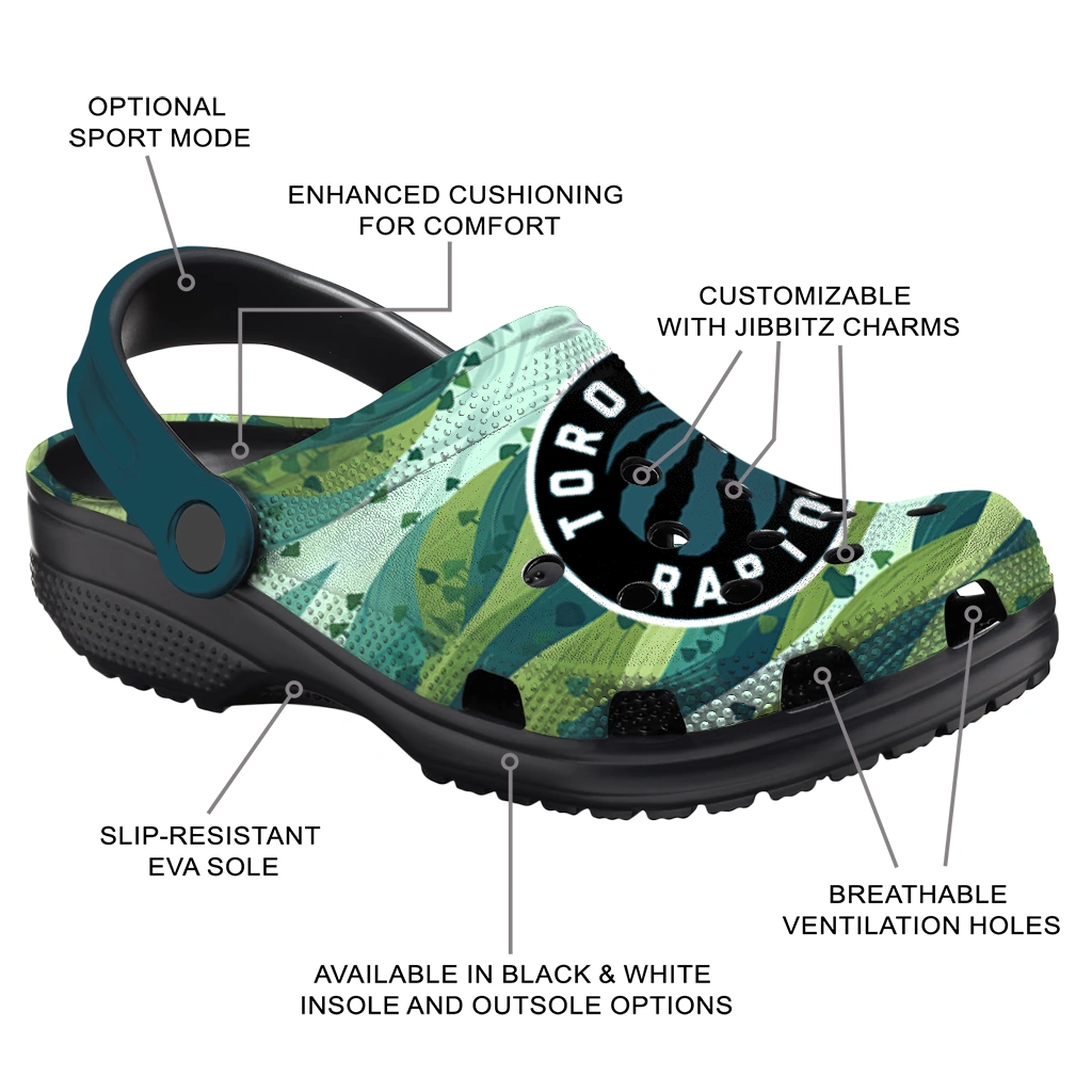 custom toronto raptors hills illustration clogs new arrival custom toronto raptors hills illustration clogs new arrival
