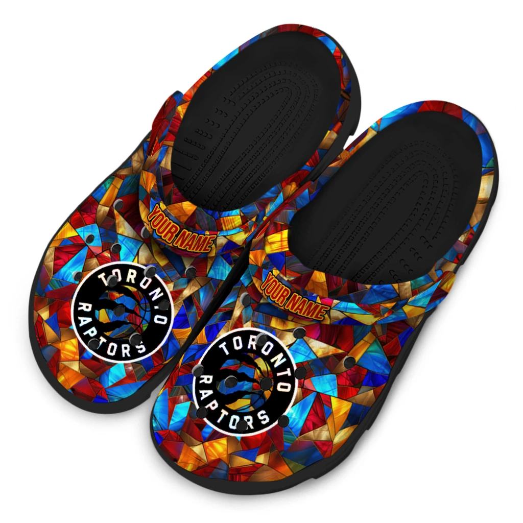 custom toronto raptors prism pieces clogs latest model custom toronto raptors prism pieces clogs latest model