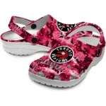 custom toronto raptors snowy hills clogs best selling