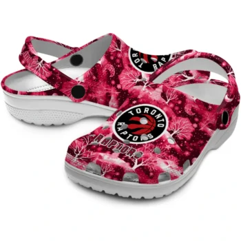 custom toronto raptors snowy hills clogs high quality