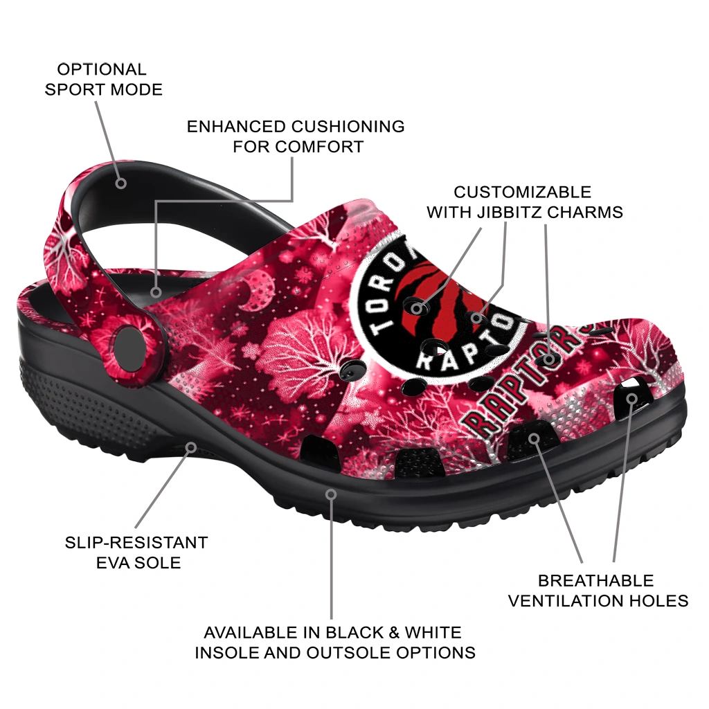 custom toronto raptors snowy hills clogs new arrival custom toronto raptors snowy hills clogs new arrival