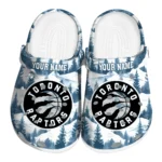 custom toronto raptors snowy mountains clogs best selling