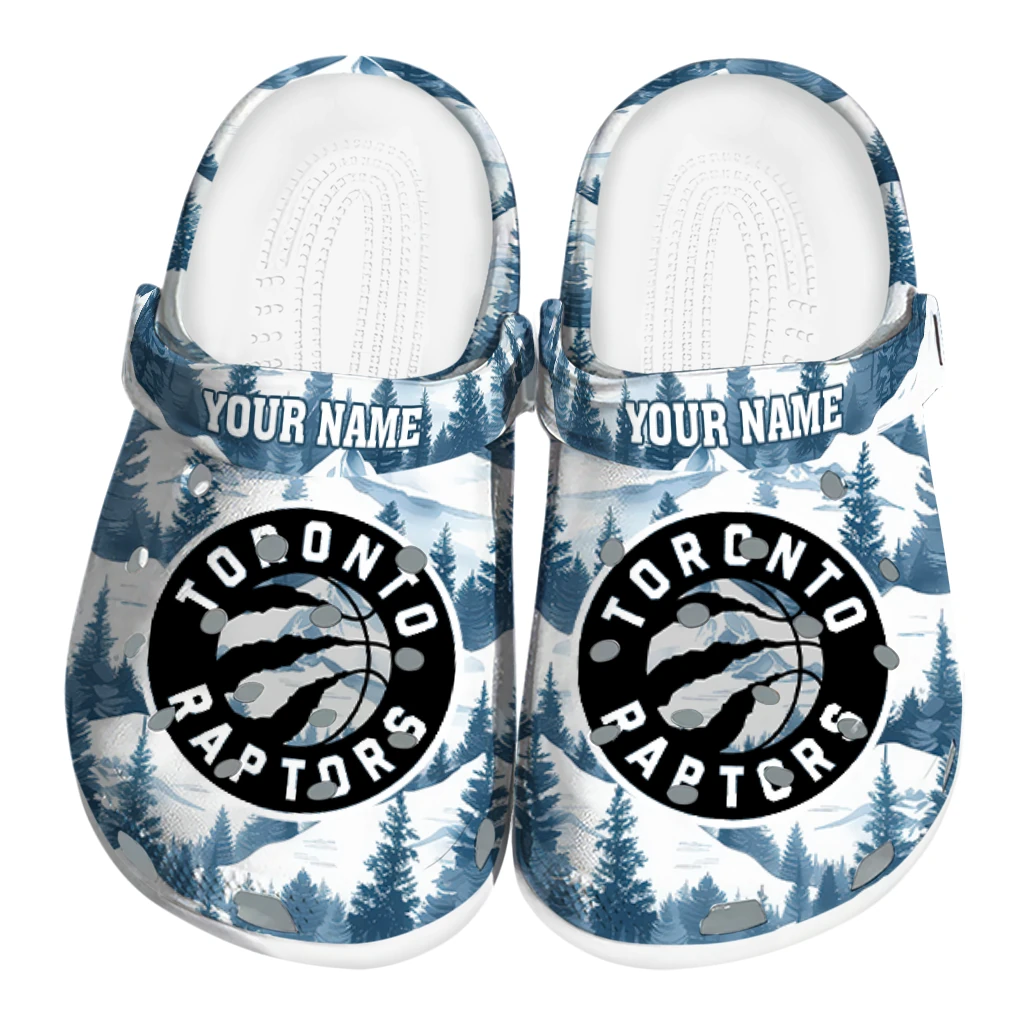 custom toronto raptors snowy mountains clogs best selling custom toronto raptors snowy mountains clogs best selling