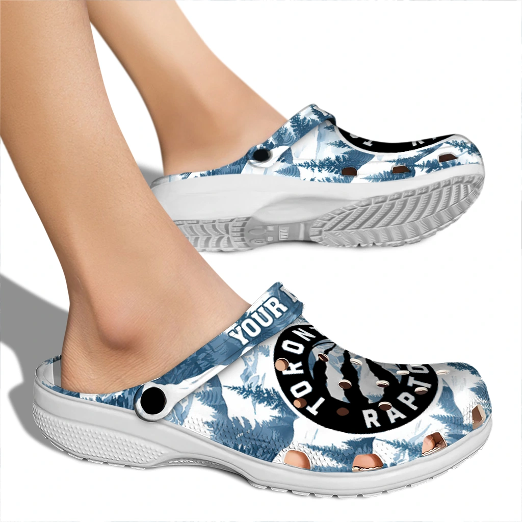 custom toronto raptors snowy mountains clogs fashion forward custom toronto raptors snowy mountains clogs fashion forward