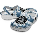 custom toronto raptors snowy mountains clogs best selling