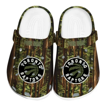 custom toronto raptors woods forest designs clogs best selling