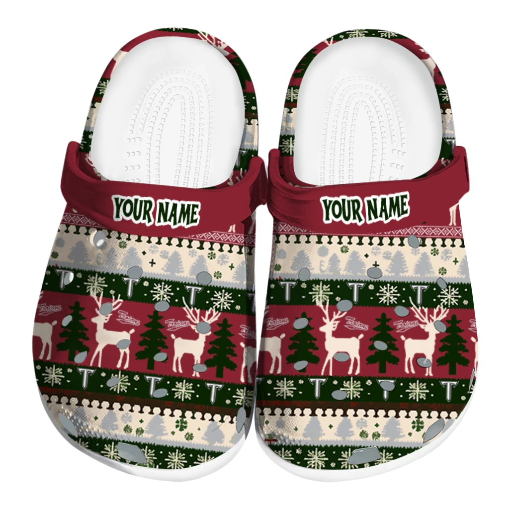 custom troy trojans christmas motif clogs best selling custom troy trojans christmas motif clogs best selling
