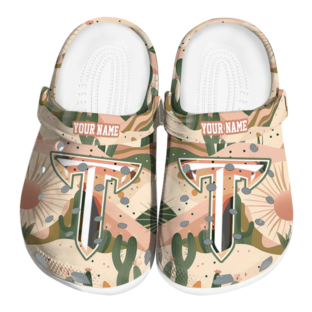 custom troy trojans desert cactus pattern clogs best selling custom troy trojans desert cactus pattern clogs best selling