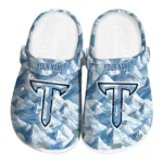 custom troy trojans mountain artwork clogs best selling