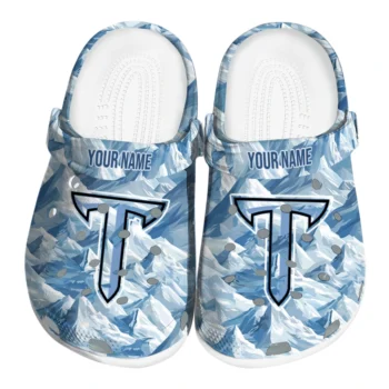 custom troy trojans mountain artwork clogs best selling