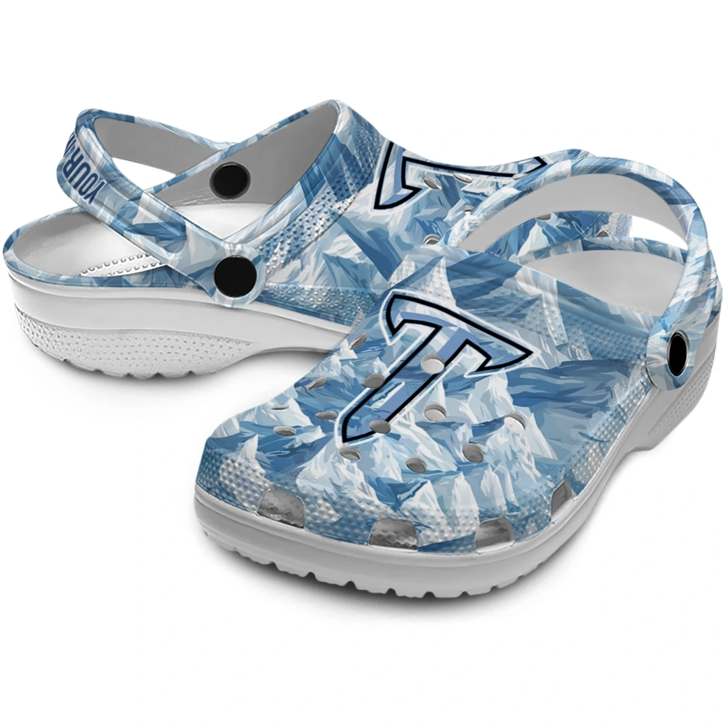 custom troy trojans mountain artwork clogs high quality custom troy trojans mountain artwork clogs high quality