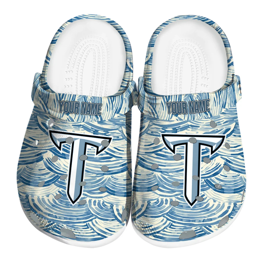 custom troy trojans sea swirls clogs best selling custom troy trojans sea swirls clogs best selling