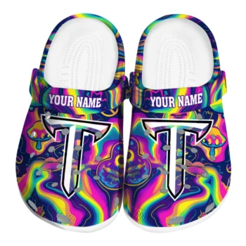 custom troy trojans swirling mushrooms clogs best selling