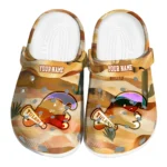 custom tulane green wave desert layers clogs best selling