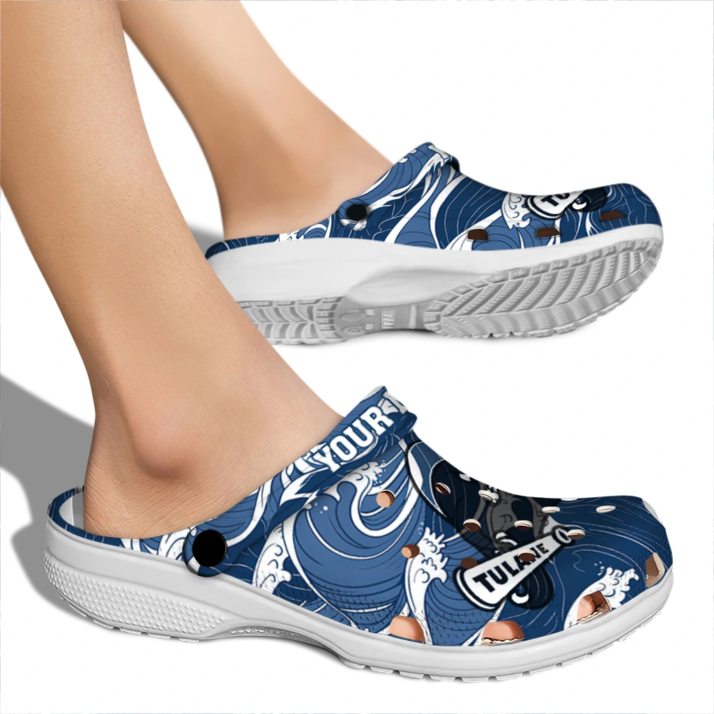 custom tulane green wave flow clogs fashion forward custom tulane green wave flow clogs fashion forward