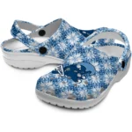 custom tulane green wave snowflake mosaic clogs best selling