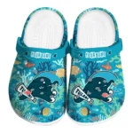 custom tulane green wave tropical fish ocean clogs best selling