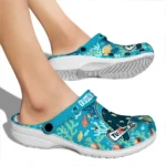 custom tulane green wave tropical fish ocean clogs best selling