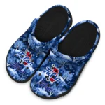 custom tulsa golden hurricane snowy hills clogs best selling