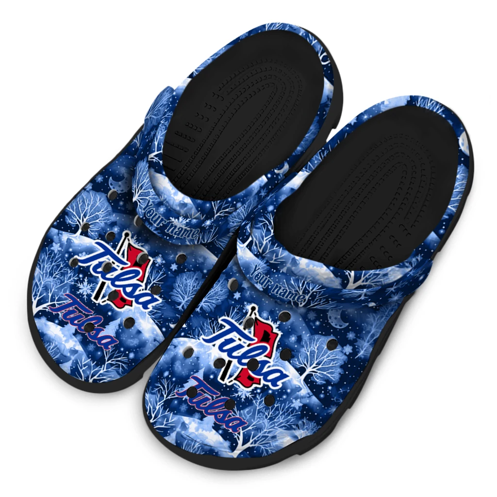 custom tulsa golden hurricane snowy hills clogs latest model custom tulsa golden hurricane snowy hills clogs latest model