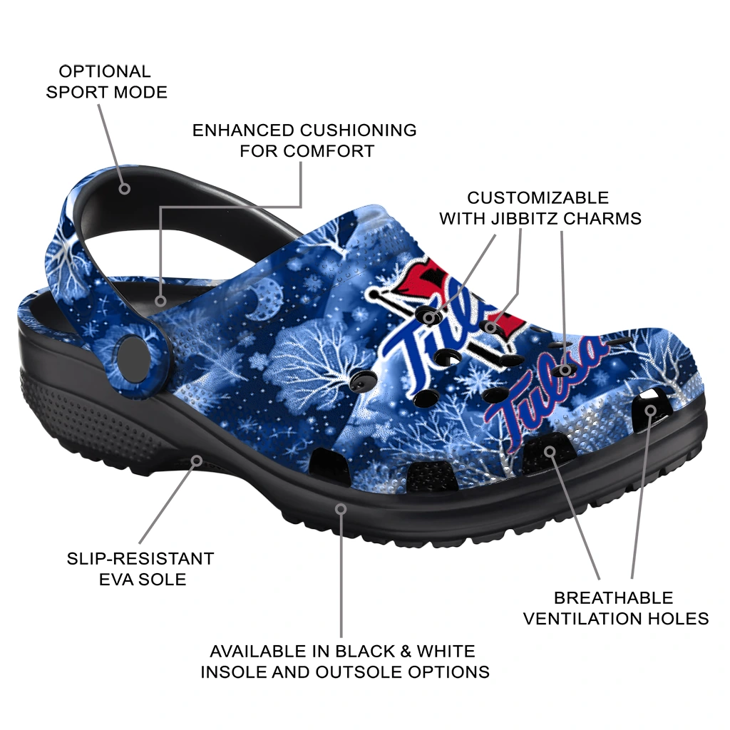 custom tulsa golden hurricane snowy hills clogs new arrival custom tulsa golden hurricane snowy hills clogs new arrival