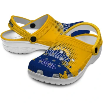 custom twisted tea yellow blue clogs high quality hey clogs