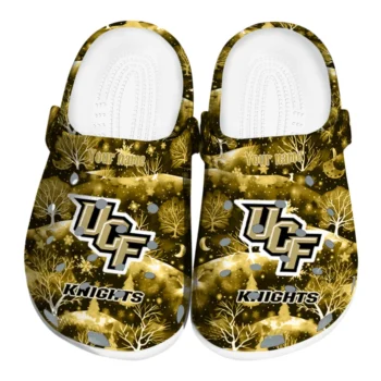 custom ucf knights snowy hills clogs best selling