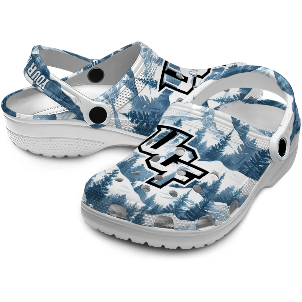 custom ucf knights snowy mountains clogs high quality custom ucf knights snowy mountains clogs high quality