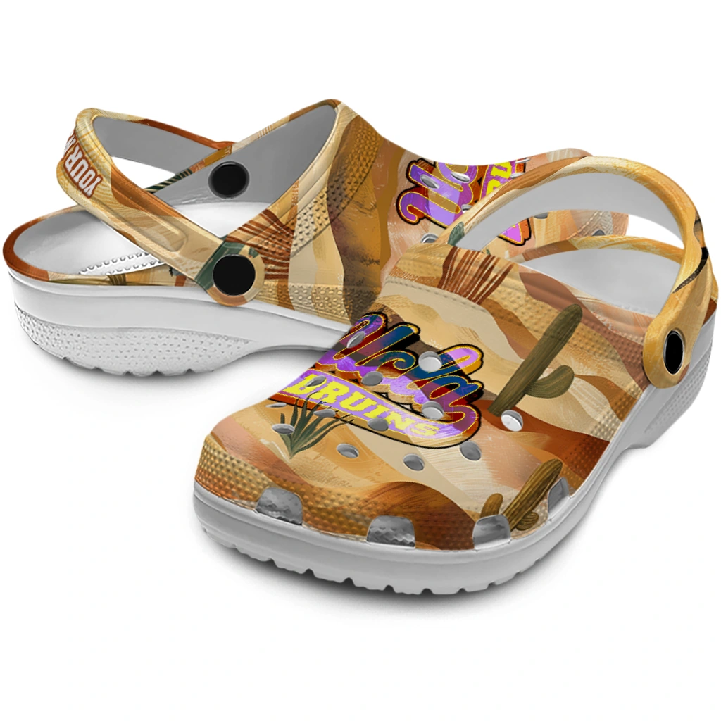 custom ucla bruins desert layers clogs high quality custom ucla bruins desert layers clogs high quality