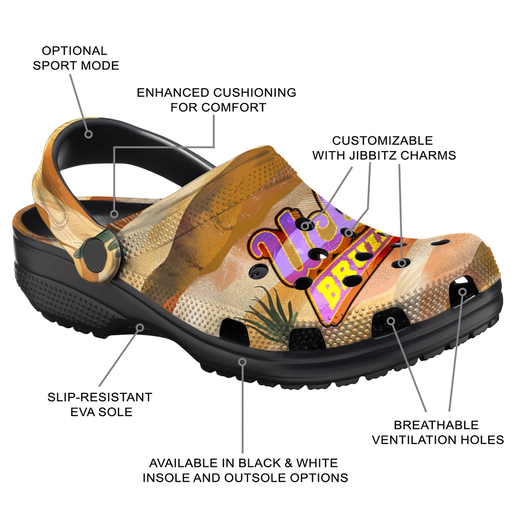 custom ucla bruins desert layers clogs new arrival custom ucla bruins desert layers clogs new arrival