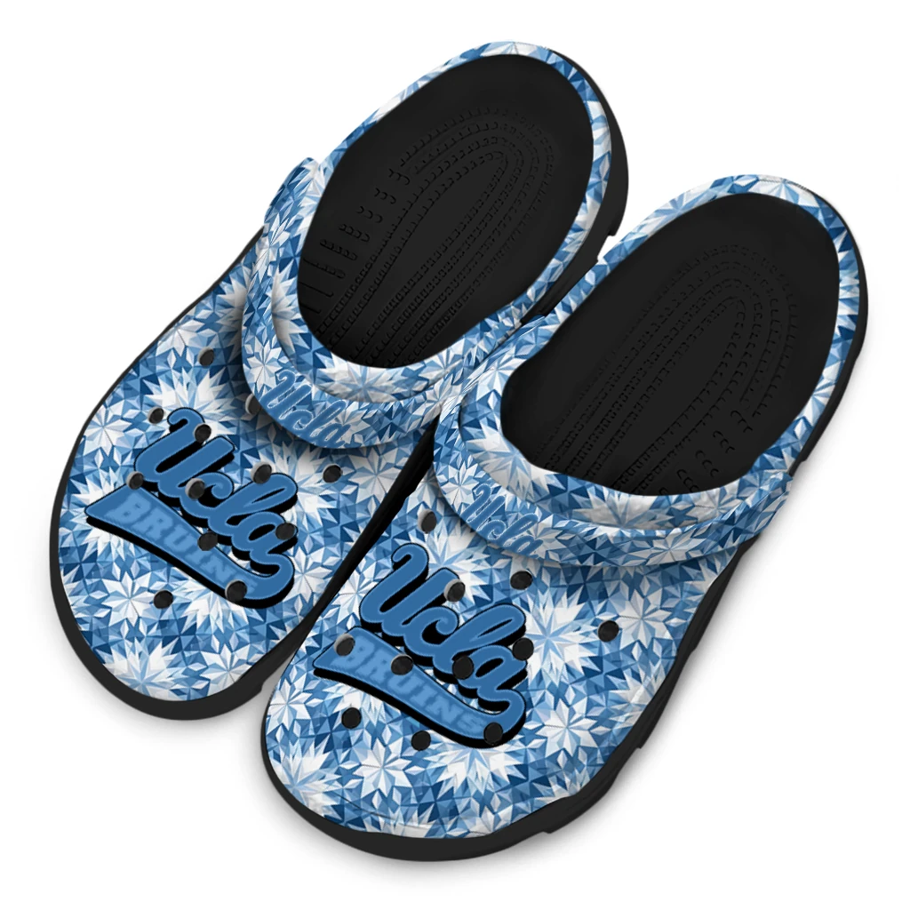 custom ucla bruins snowflake mosaic clogs latest model custom ucla bruins snowflake mosaic clogs latest model