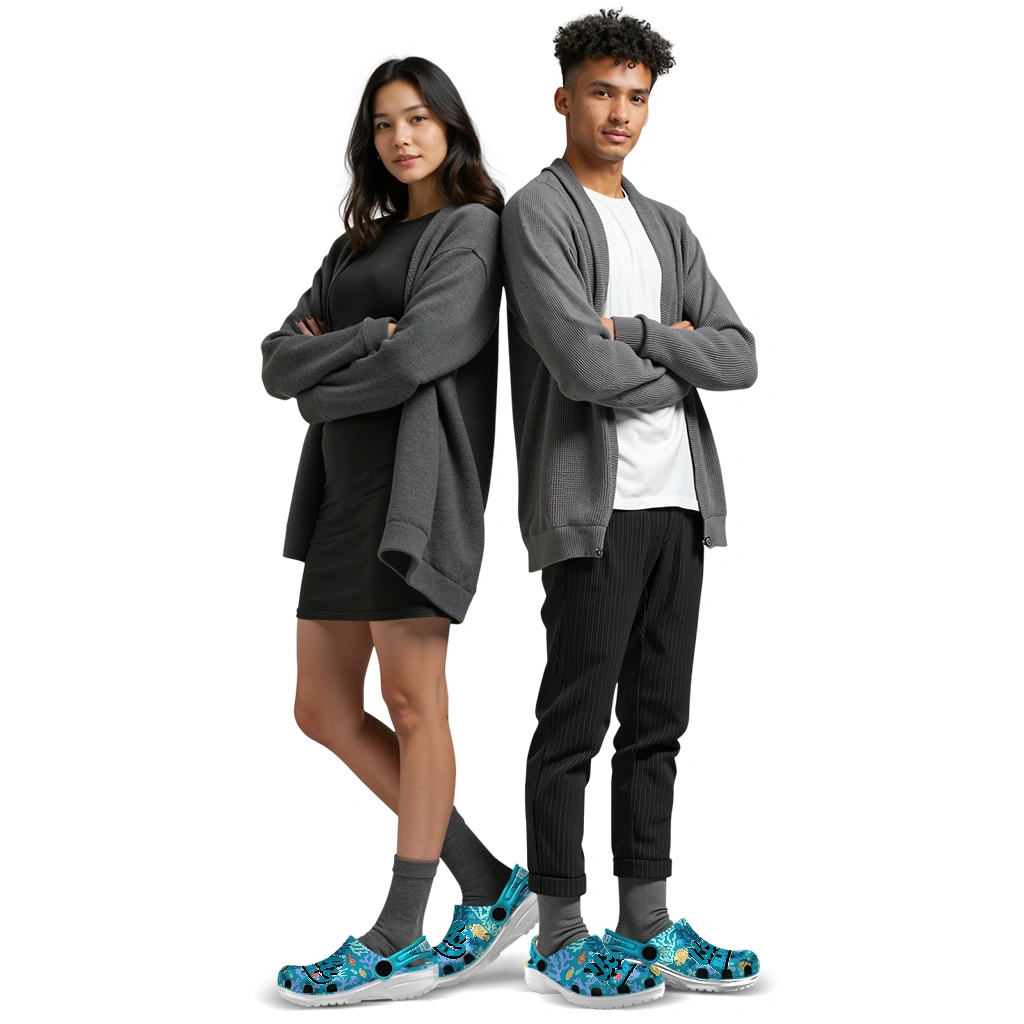 custom ucla bruins tropical fish ocean clogs top rated custom ucla bruins tropical fish ocean clogs top rated